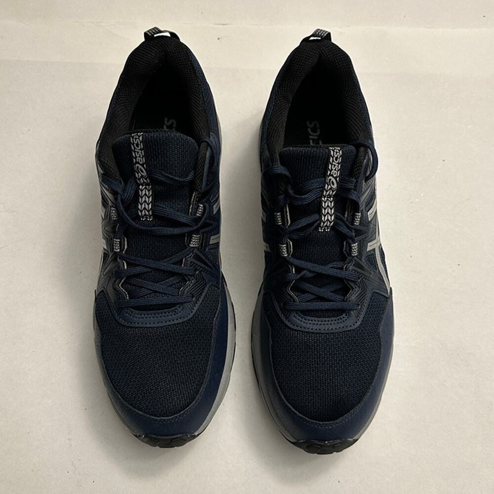 ASICS GEL Venture Mens Size 12 Trail Running Shoes Blue Grey Athletic Sneakers